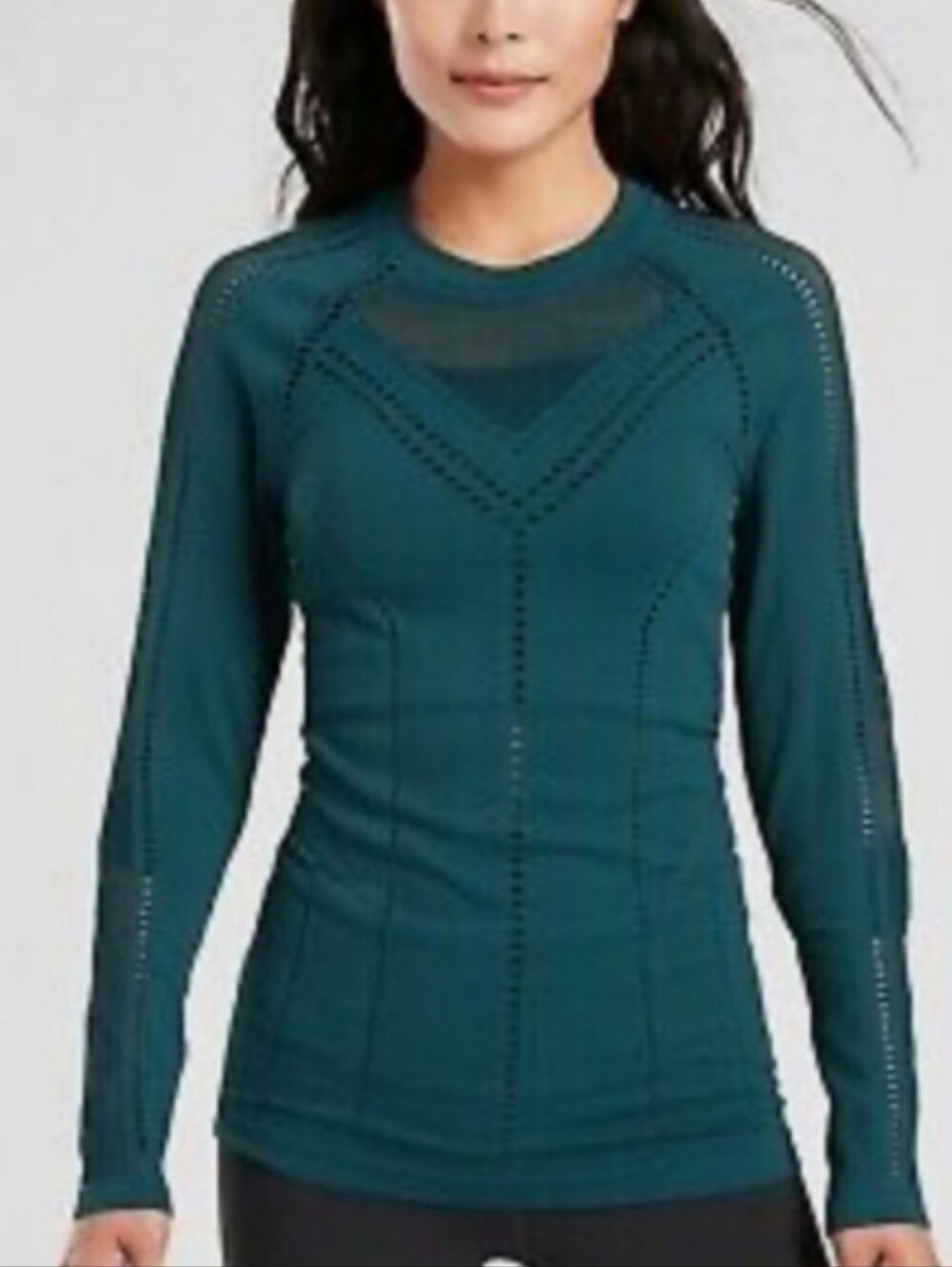 Athleta Oxygen Top Nordic Teal Size Small